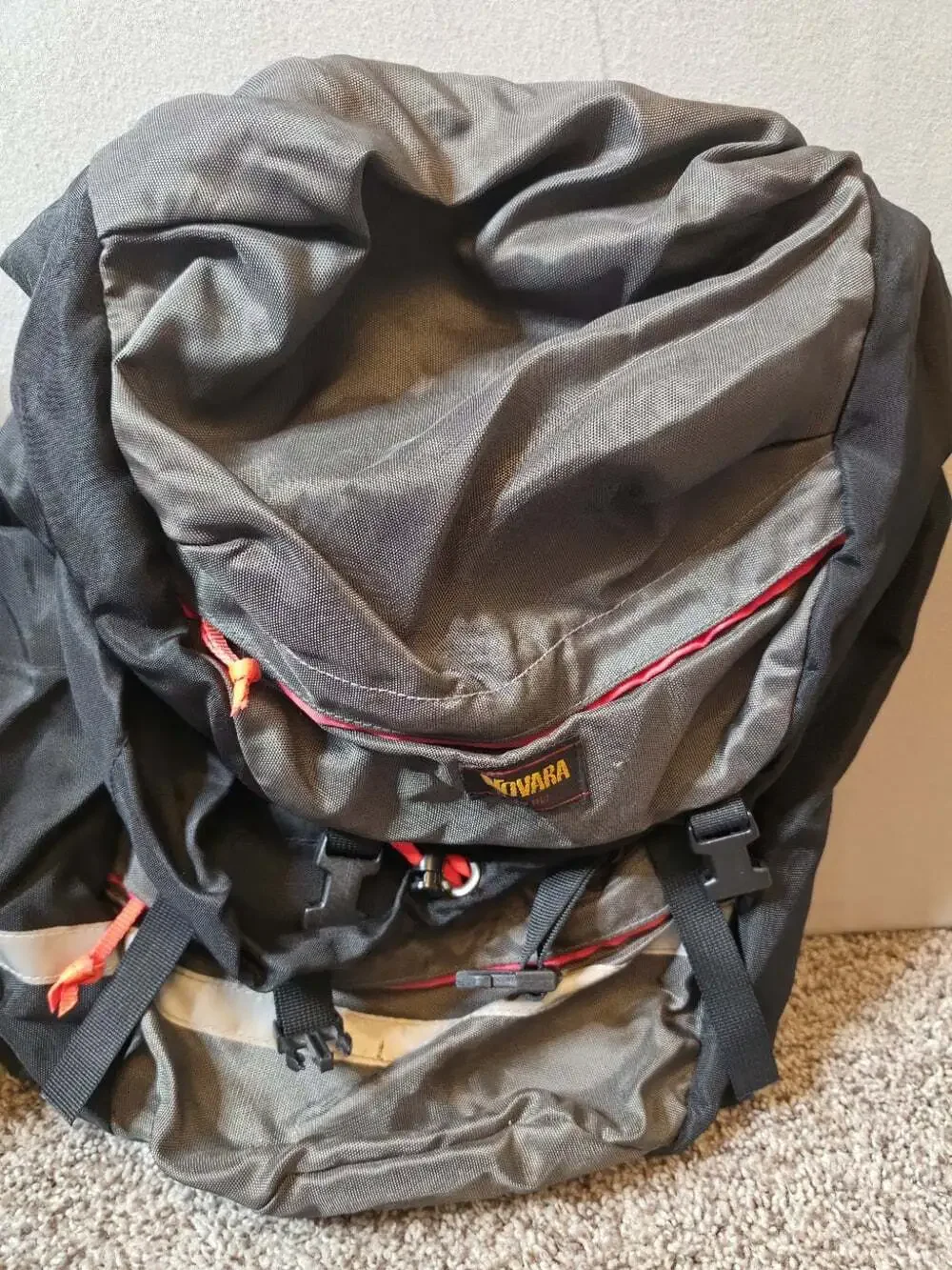 Vintage Set Of REI Novara Bicycle Pannier Bags Reflective - 18x14x7